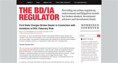 Desktop Screenshot of bdiaregulator.com